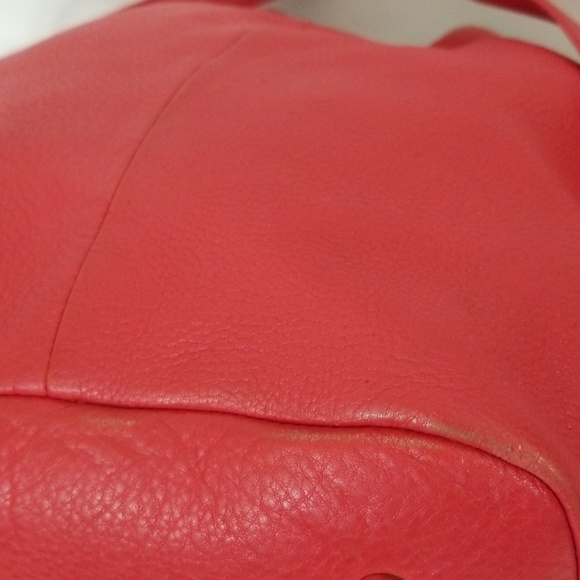 Charles David Red Kennedy Crossbody Bucket Bag - Picture 6 of 8